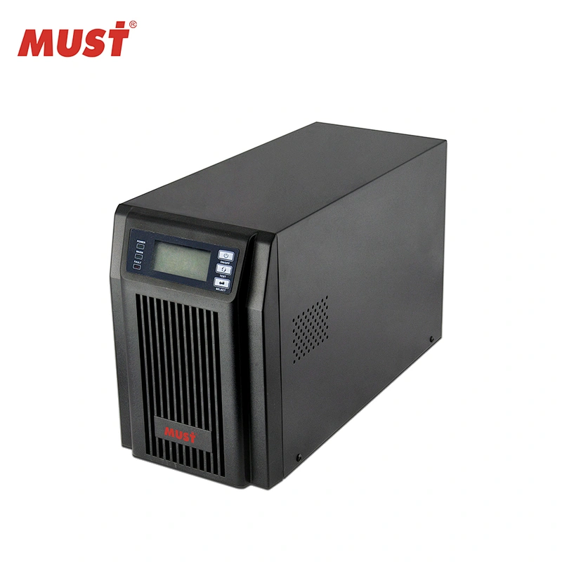 MUST online UPS 3kva 2700w 8pcs 12v 7ah battery inside battery back up system
