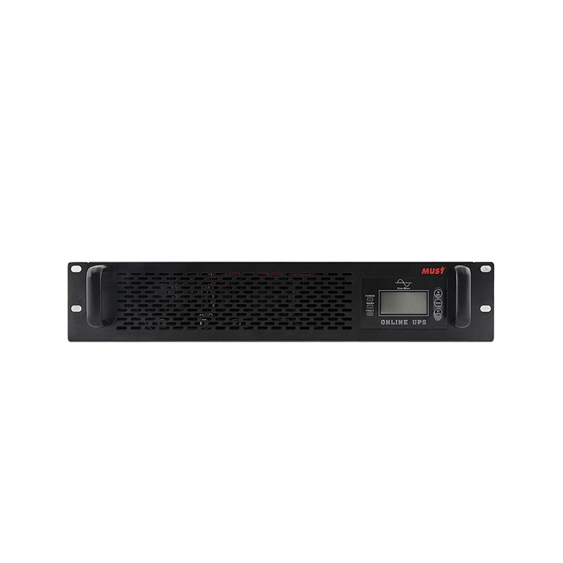 MUST UPS Battery Rack 5KVA Battery Inside High Frequency Rack Mount UPS
