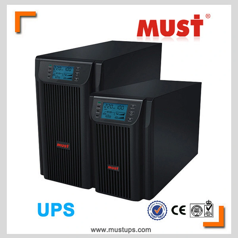 MUST POWER 220v 50/60Hz 1KVA ~3KVA single phase High frequency online ups / uninterrupted power supply for home solar system