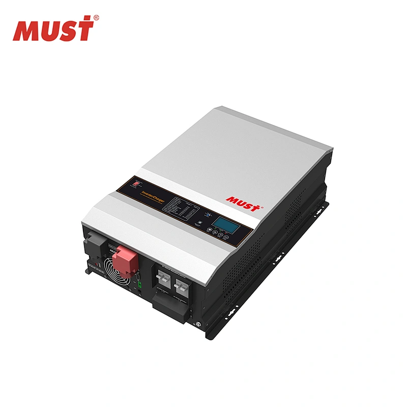 Duoble PV input solar off grid inverter from 8KW/10KW/12KW with 100A/200A charger controller