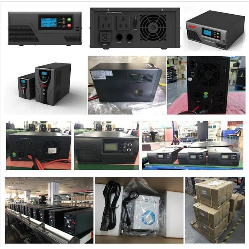 MUST rack-mount 300watt UPS Power Inverter 300w 12v low frequency inverter built in charger