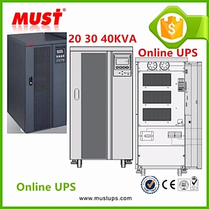MUST 30KVA High Frequency Online UPS PCB Double Conversion Three Phase Online UPS