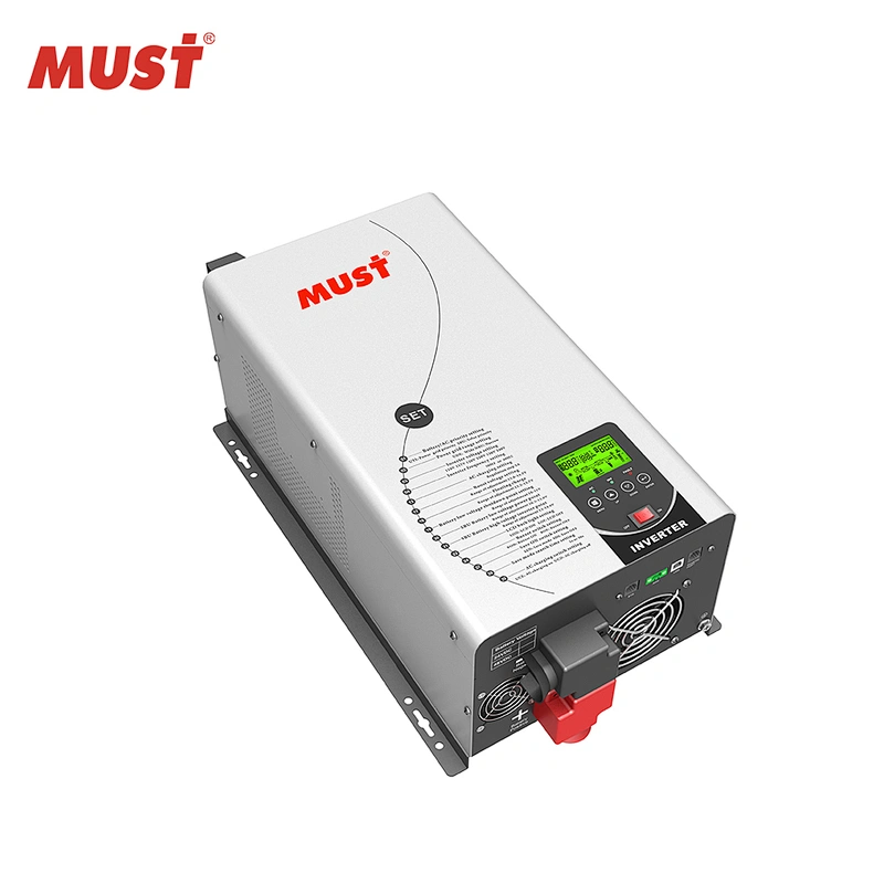 MUST Pure sine wave inverter 4000w 5000w 6000w 48v split phase output solar inverter falownik