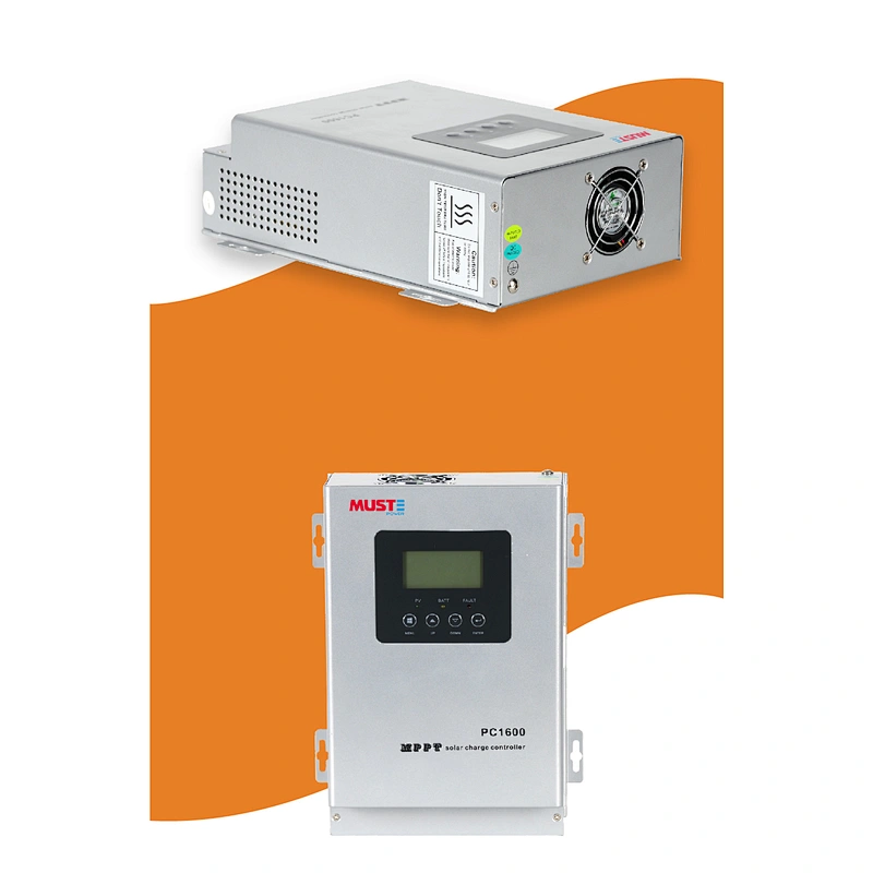 Must PC1800F 12V 24V 48V mppt DC battery charger 80A 100A 120A  solar charge controller