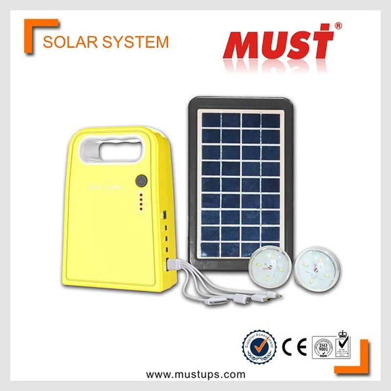 Mobile Portable Solar System with Optional MP3 Player and Radio Function