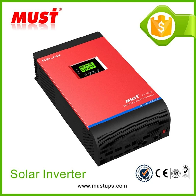 MUST pure sine wave transformerless phases on off grid string Solar Inverter for solar panel Photovoltaic Inverter