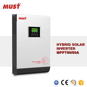 solar cell inverter 5kva 5000w 48v 220v on and off grid solar inversor with charger