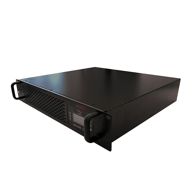 MUST High frequency online UPS 0MS transfer time 1kva 2kva 3kva with battery inside