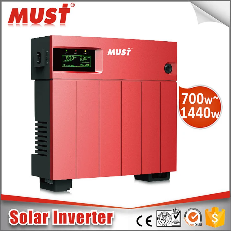 MUST 15/20A Charge Current Iron Case Popular In Kenya Solar Inverter
