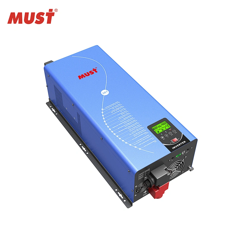 MUST Transformer inverter 6000w 48v split phase 110v 220v 120v 240v dc to ac inverter