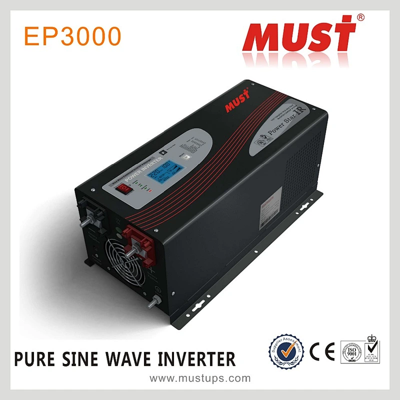 Remote control ,Overload protection,battery priority 3000w ups /home inverter