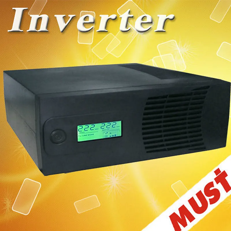 Very popular metal case electric inverters for house in pakistan LCD ups