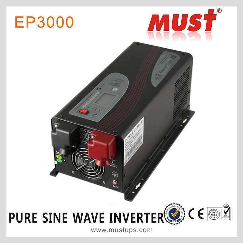 MUST 3000 watt pure sine wave ac inverter 12v to 240v