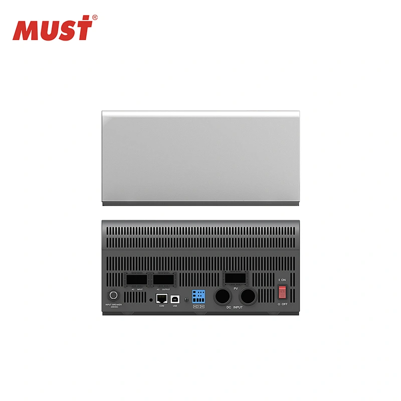 MUST hybrid solar inverter with mppt charge controller 3000W 24V grid tie inverter 3Kw