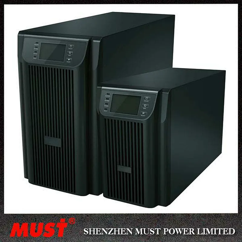 Chinese 6KVA 10KVA Supplier High Frequency No Break Pure Sine Wave Online UPS 2kva 3kva