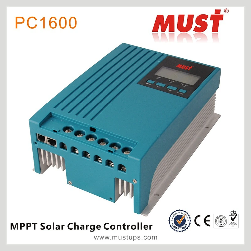 30A 12V/24V MPPT Solar Charge Controller (PC16-3015A) for Solar System Use