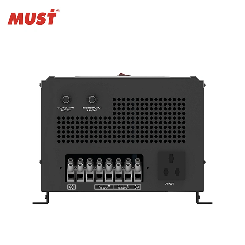 MUST best selling 6000w 48v dc to 220v single phase pure sine wave inverter with big transformer inside