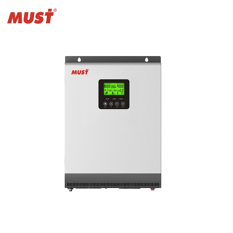 MUST off grid solar system 1kw to 5kw inverter solar panel hybrid solar inverter