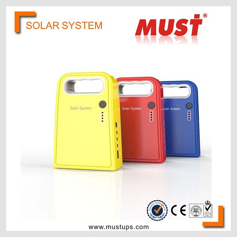 Mobile Portable Solar System with Optional MP3 Player and Radio Function