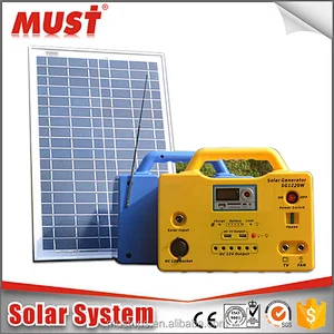 10W 20W 30W Outdoor Solar Lighting Kits for Camping