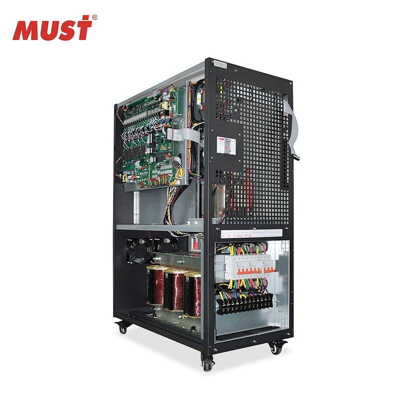 MUST Low frequency Three Phase UPS 20kva 30kva 40kva 50kva 60kva 80kva 100kva 120v online UPS