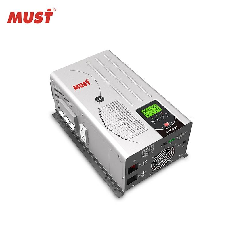 MUST solar inverter off grid inverter 3KW/24V inverter charger controller MPPT