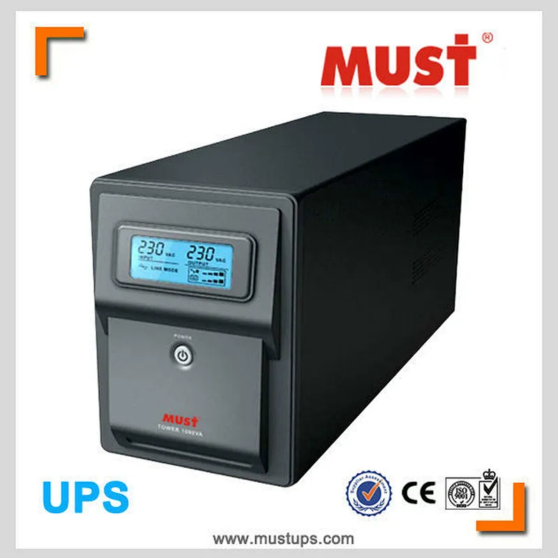 MUST usb ups 500-1500va for laptop best selling with full avr pwm inverter 7ah min battery