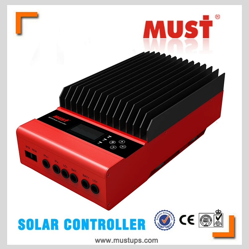 Must best supplier Top Quality 12V / 24V / 36V / 48V mppt solar charge temperature controller