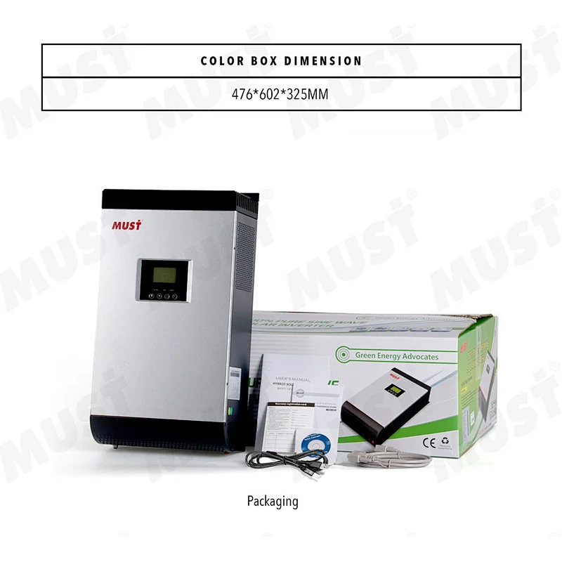 MUST Brand 5KW Hybrid Solar Inverter for Home