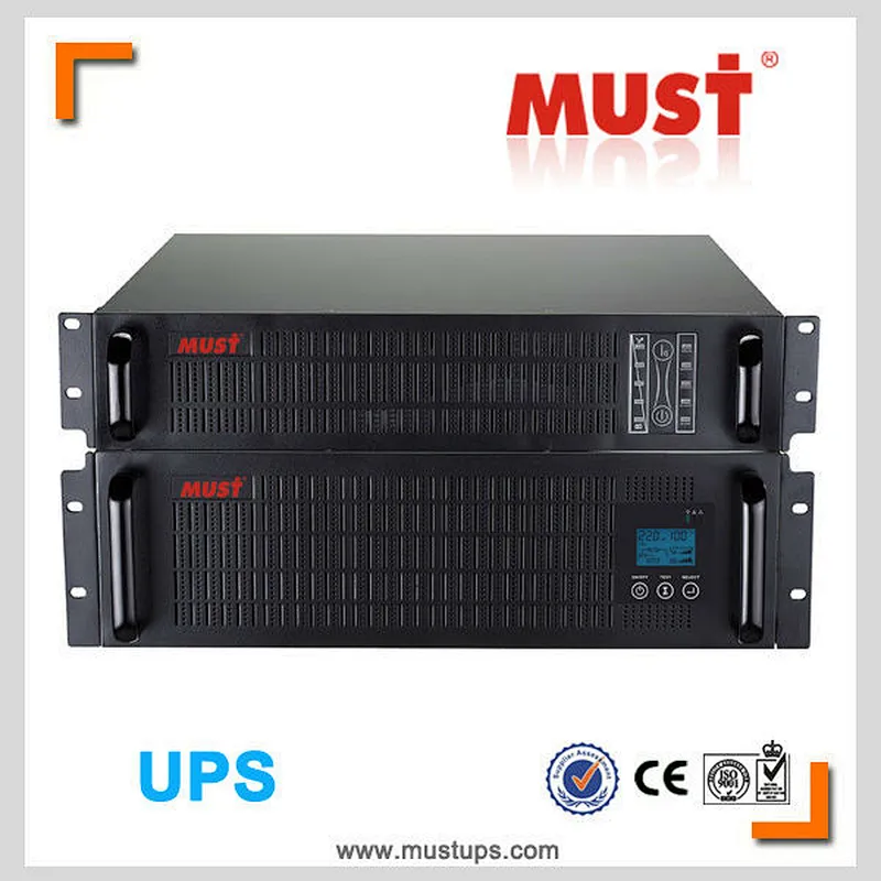 MUST Power Rack mounted online UPS 1kva