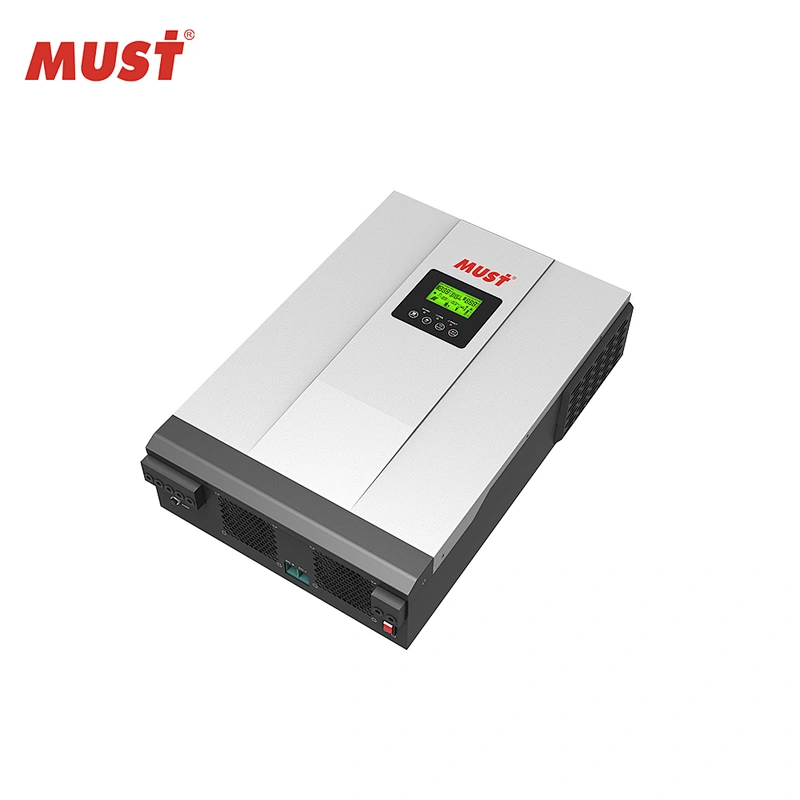 Good factory MUST hybrid solar on grid solar inverter grid tie inverter 5kw 5000w 48v 80amps MPPT pure sine wave inverter inversor  onduleur