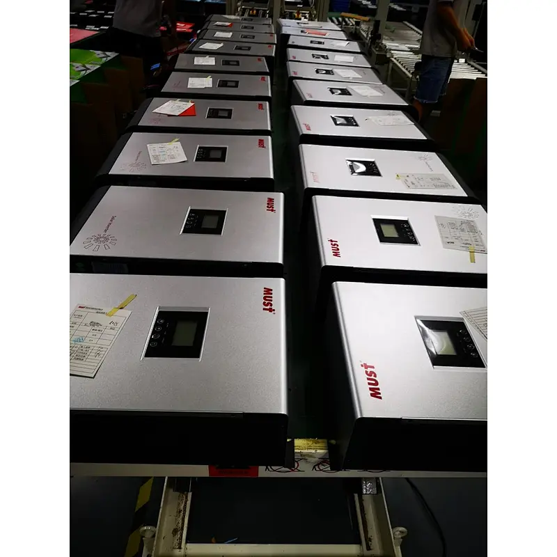 < MUST  SOLAR> Combine mppt off grid 3000W hybrid solar inverter with 50A MPPT charger