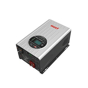 MUST CE Approved 3000W 6000W DC to AC Solar Power Converters Inverter with MPPT Solar Controller