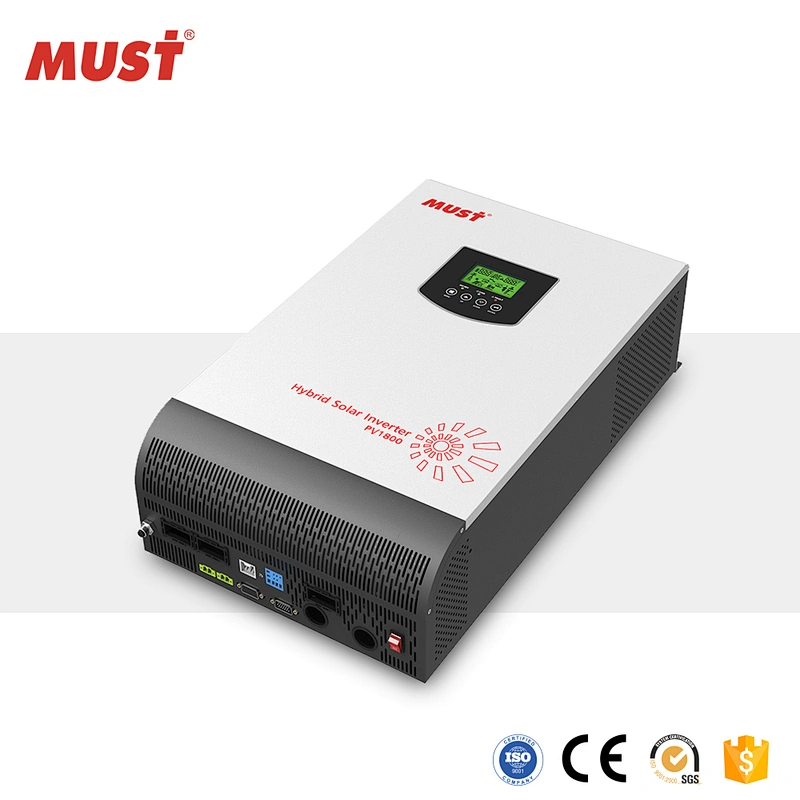 solar panel to ac converter 3000watts 24v 48v solar inverter with MPPT charger