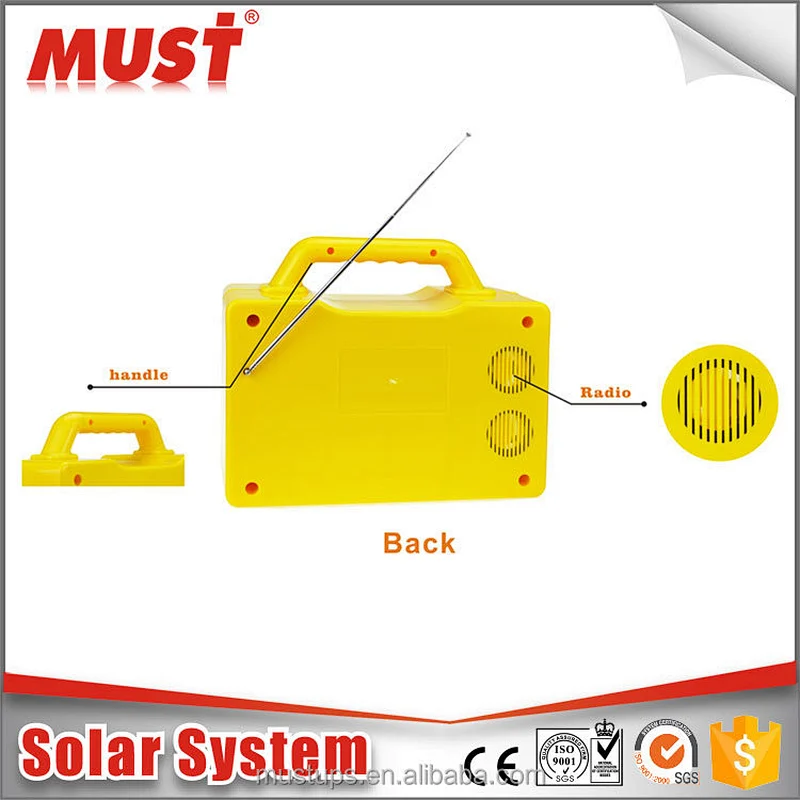 manufacturer high efficiency mini portable DC 30W solar kits for Africa