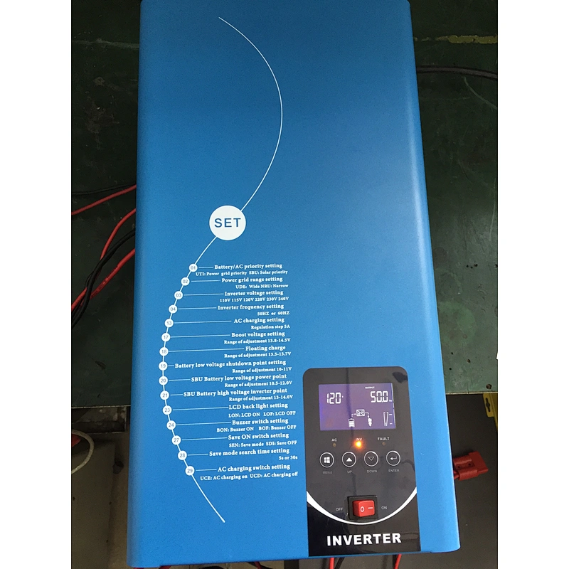 MUST EP3300 TLV 5000W split phase power inverter 48V DC to 120V AC/240VAC