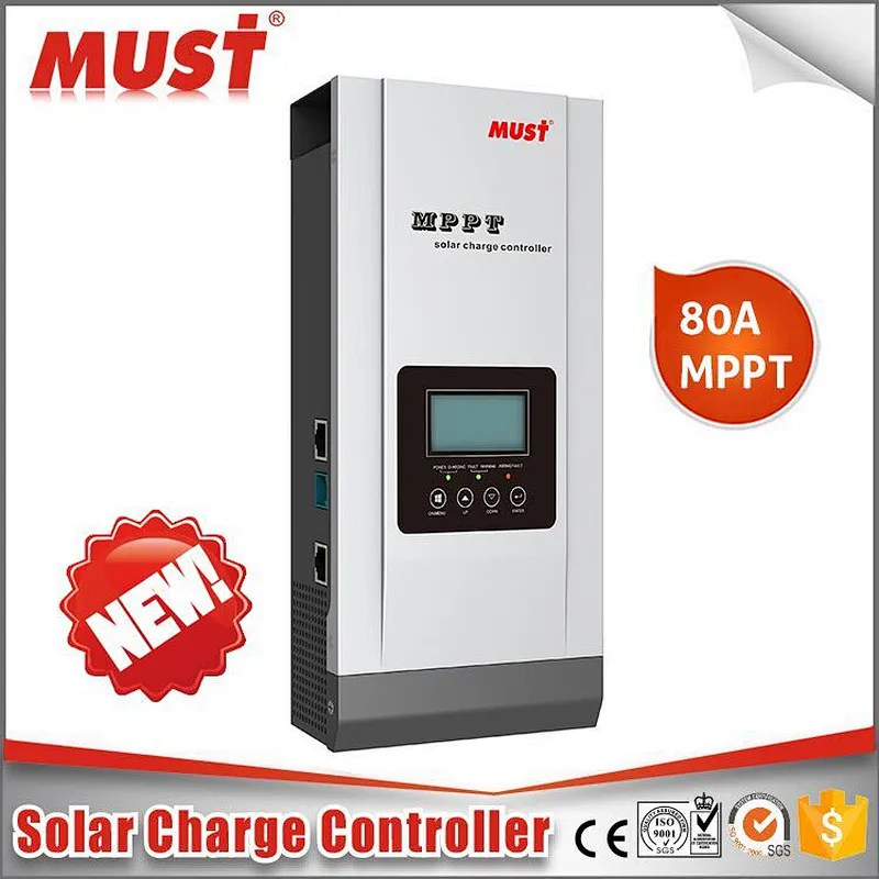 MUST POWER < MUST SOLAR> Solar system 12/24/48V auto work 80A MPPT solar charge controller for solar system