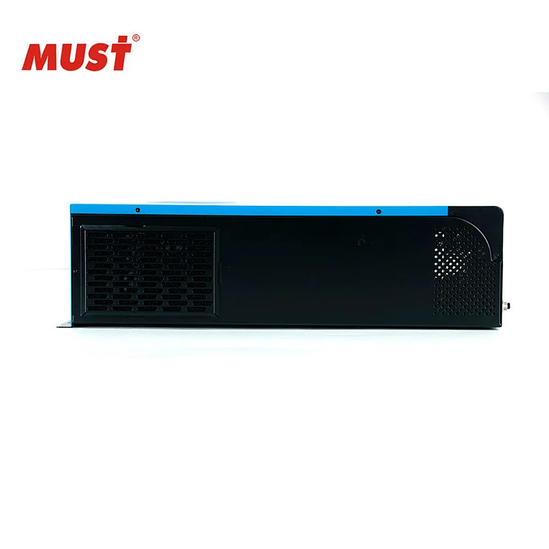 MUST 3Kw Hybrid 24V 230 V Mppt 3000 W On Off Grid Pure Sine Wave Solar Inverter