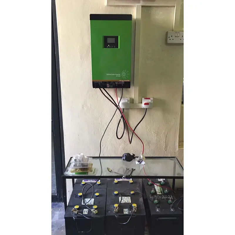 Off Grid Solar Hybrid Inverter 1KVA 2KVA 3KVA 4KVA 5KVA inbuilt MPPT Charger