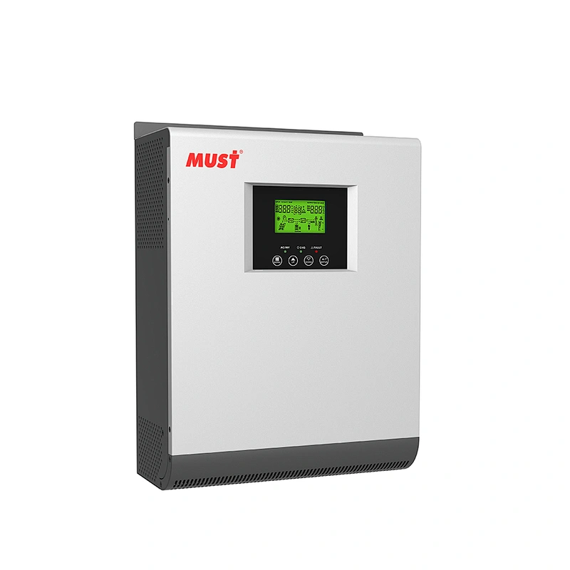 MUST PV1800 LHM 48V 110v 3000watt solar power inverter with 80A MPPT charger