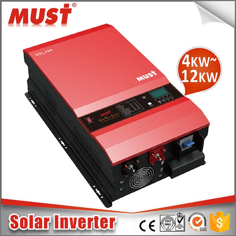 MUST Solar UPS Conversor 10000W Solar Panel Inverter for Home Use