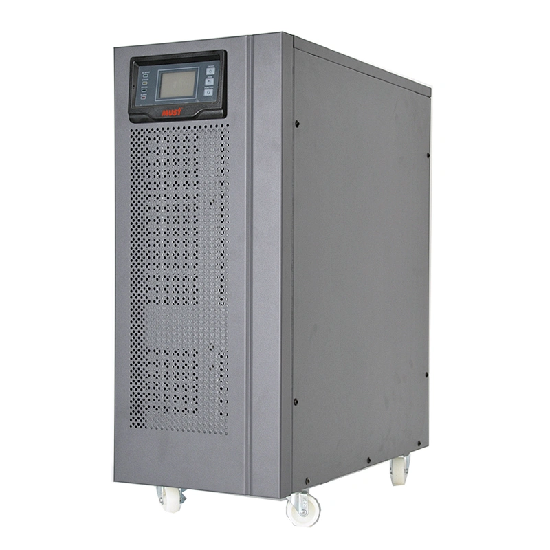 MUST 10kva to 20kva ups with voltage regulator online UPS with SNMP card