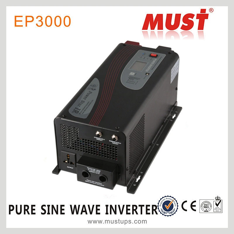 MUST 3000 watt pure sine wave ac inverter 12v to 240v
