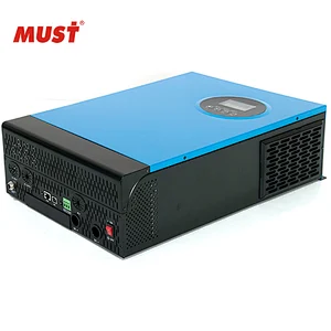 MUST PH1800 Pro Series 5kv Solar Inverter 3000w 5000w 24v 48v 220v Hybrid Inverter for Solar System