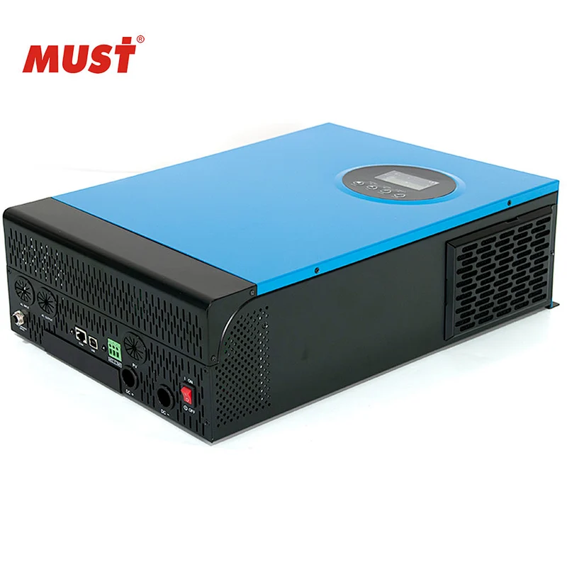 MUST PH1800 Pro Series 5kv Solar Inverter 3000w 5000w 24v 48v 220v Hybrid Inverter for Solar System