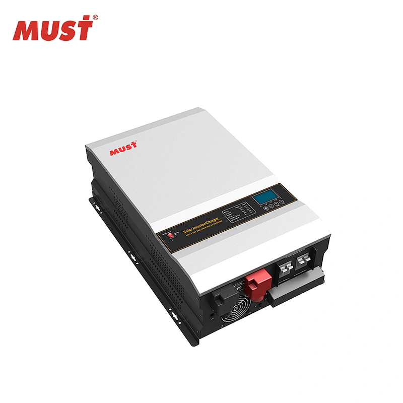 MUST Low frequency MPPT inverter 4kw to 12kw with transformer inbuilt connect to wifi lithium battery