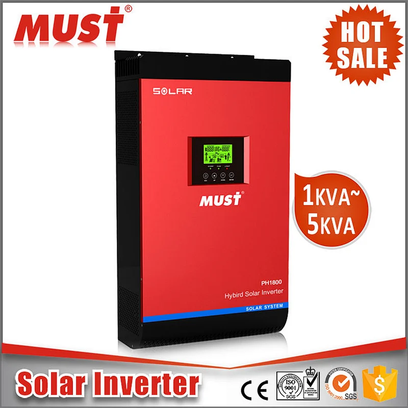 1KVA 2KVA 3 KVA 4KVA 5KVA MPPT controller hybrid solar inverter