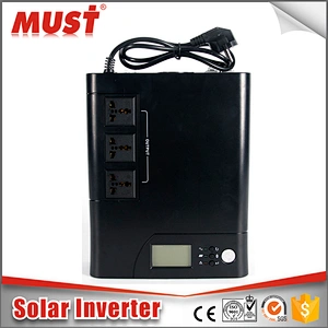 MUST 1400va 12v dc home ups inverter Modern design modified sinewave solar 1440w power inverter
