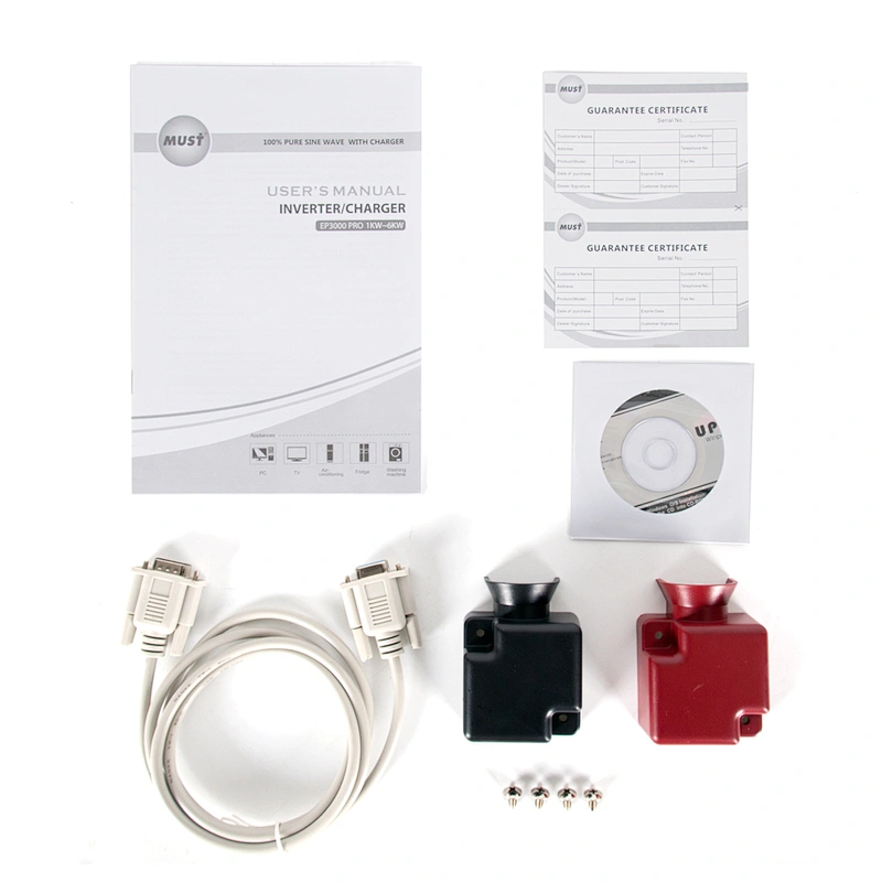 MUST Solar Power Inverter 4kw 5kw 6W 12v 24v 48v 220v solar