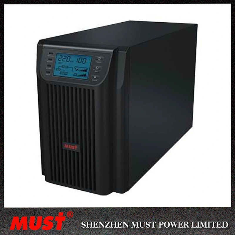 MUST POWER High frequency pure sine wave 220v ac home portable ups 3kva without battery online ups